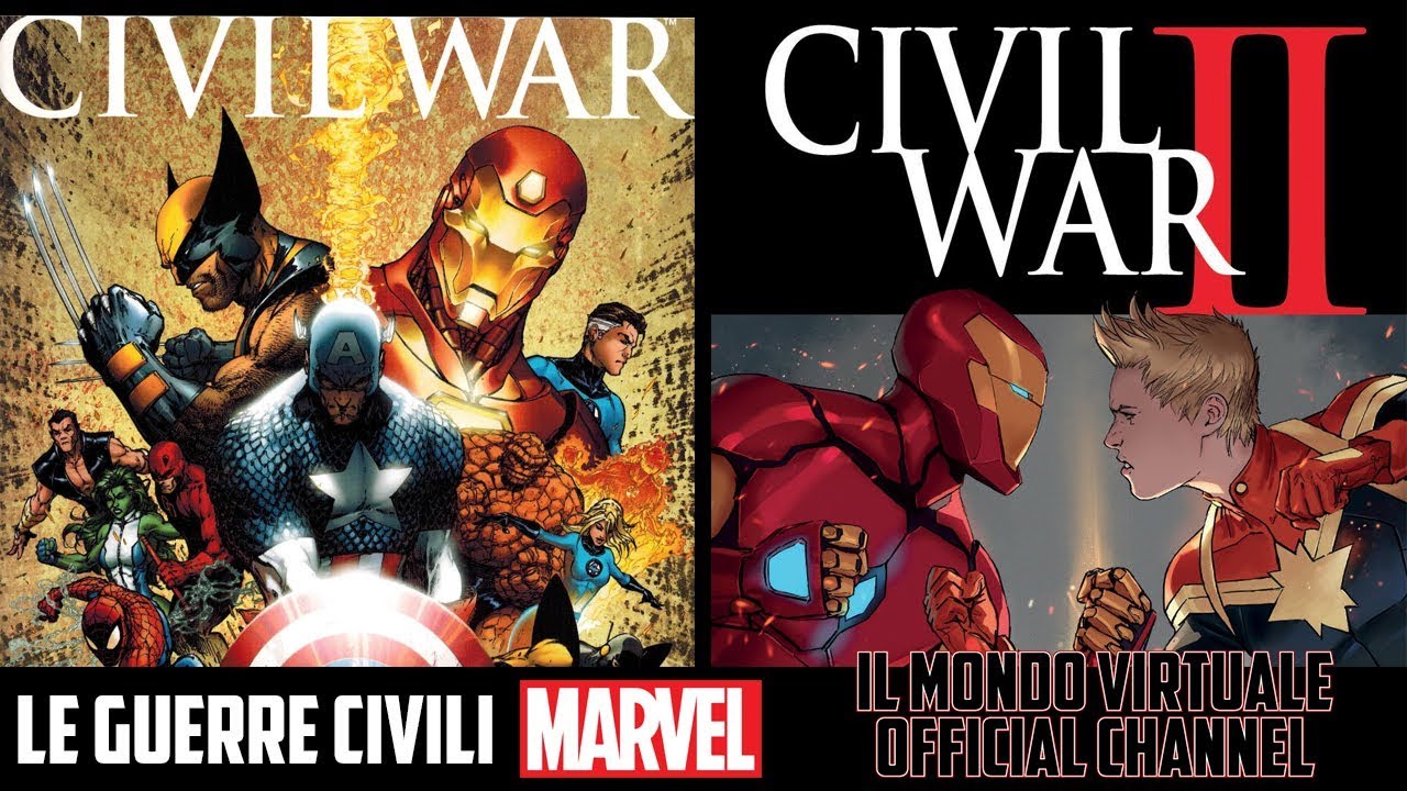 Civil War & Civil War II - Panini Comics - Marvel - YouTube