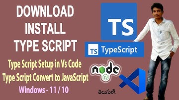 How to Install TypeScript Run in VS Code on Windows 10 ll Latest 2025