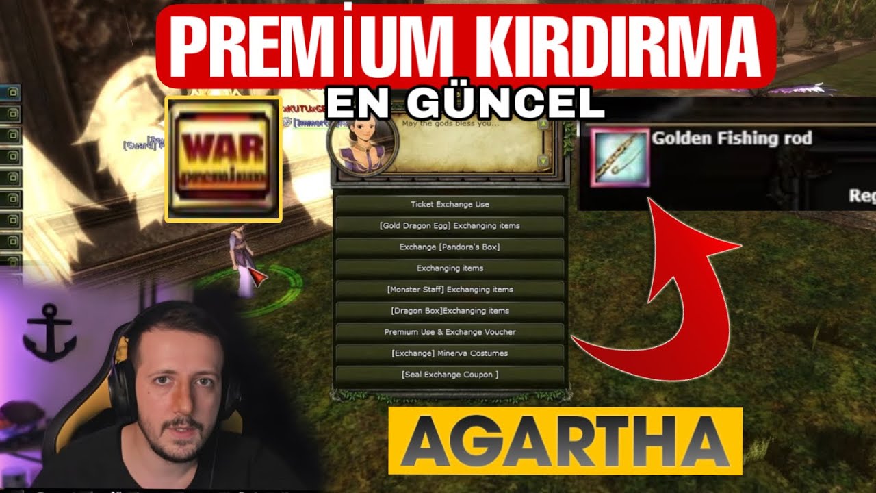 Premium ve Golden Fishing Rod Nasıl Kırdırılır? 2025 |  400 KC ÇEKİLİŞ KNİGHT ONLİNE AGARTHA