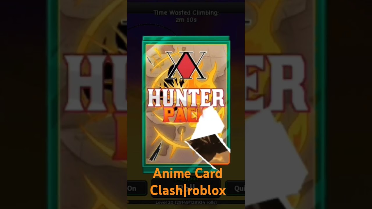 What a lucky..|Anime Card Clash|Roblox