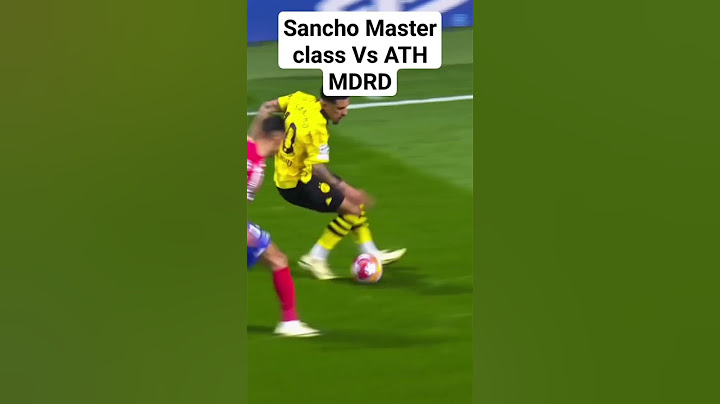 Jordan Sancho Vs ATH Madrid