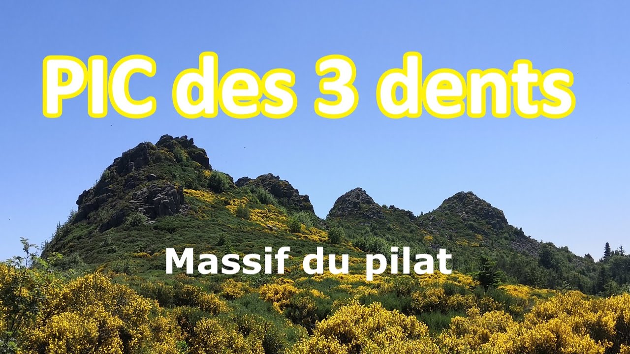 👣 Rando I Pic des trois dents, Massif du Pilât : BBN