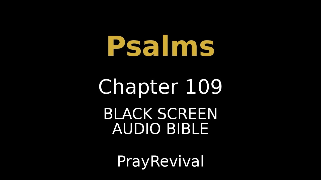 Psalms 109 | Old Testament | Audio Bible | WEB - YouTube