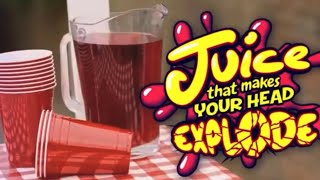ZachAttack helps promote Juice that makes your head EXPLODE!