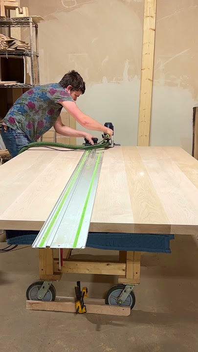 Let's build a ping pong table!
