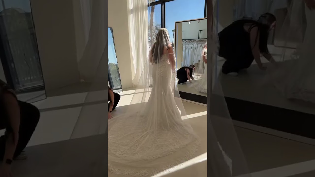 she said YES to the dress🥹💍