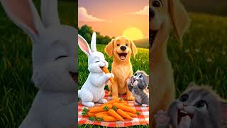 Bunny and the Magic Carrot 🥕 | Cute Kids Cartoon Story | Moral Story for Kids
