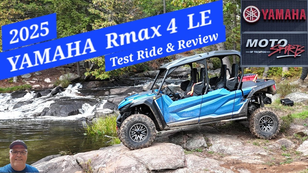  2025 Yamaha Rmax4 Limited Test Drive & Review 