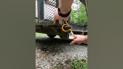 Cheap trailer ramp spring assist.