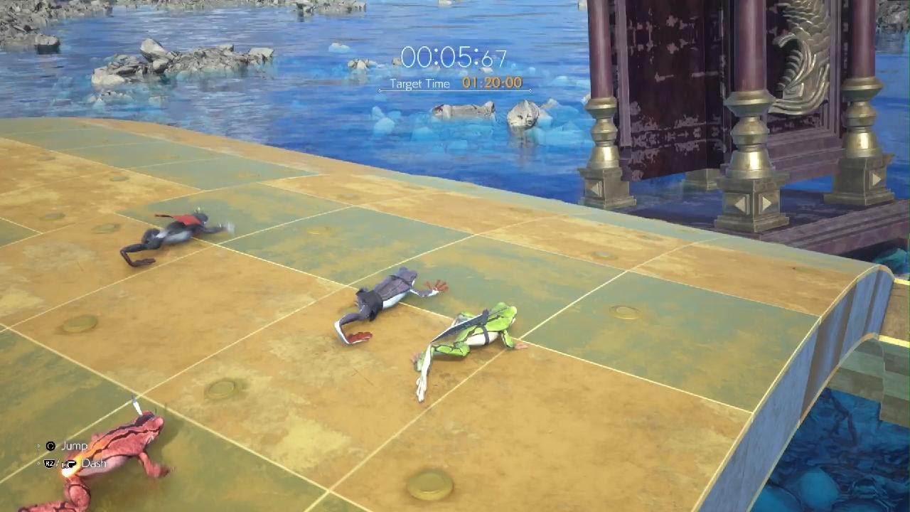 FINAL FANTASY VII REBIRTH - Ribbiting Rollers Record