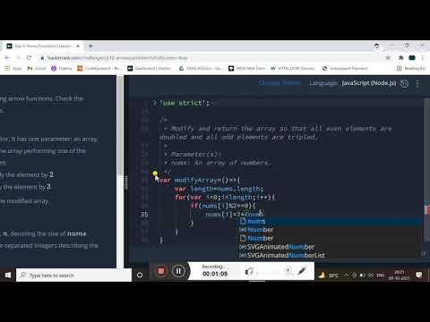 DAY - 5 || ARROW FUNCTION || 10 DAYS OF JAVASCRIPT || HACKERRANK SOLUTION || TUTORIAL FOR BEGINNERS
