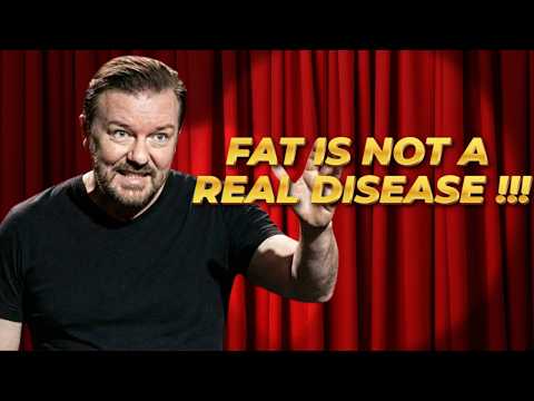 (Stand Up Comedy) Ricky Gervais: Why Obesity Is NOT A Disease 🤣 ?!