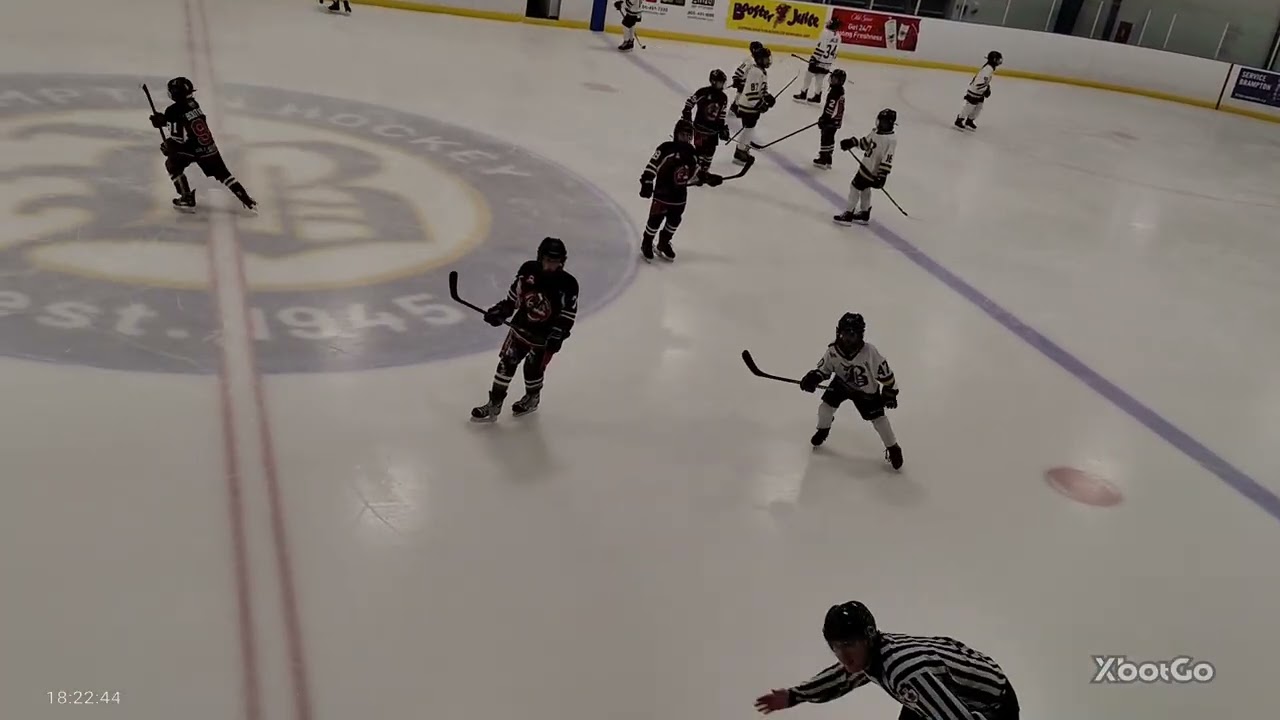 Brampton Forty-Fives Vs Thunder U12 AL Red