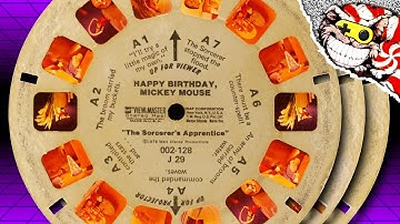 Happy Birthday, Mickey Mouse - View-Master - 3 Reel Set - 002-128-130