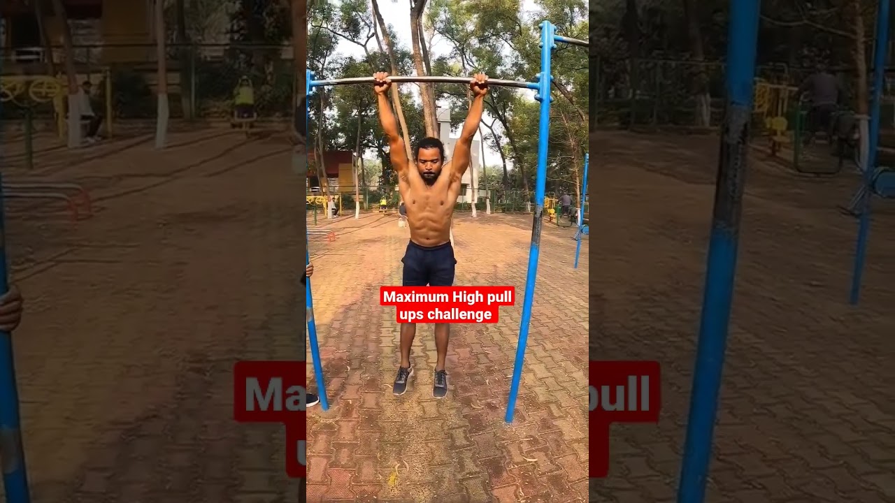 High pull ups challenge 