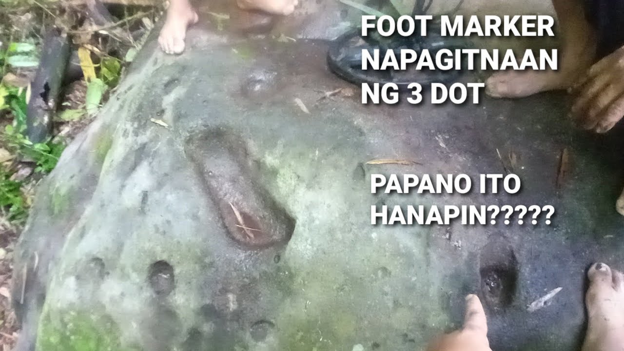 FOOT SIGN NAPAGITNAAN NG 3 DOT. PAANO ITO EDICODE.