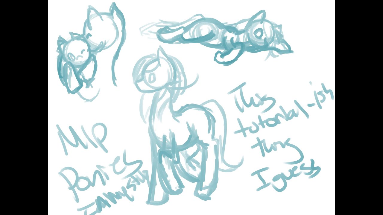 How to Draw My Style of MLP - YouTube