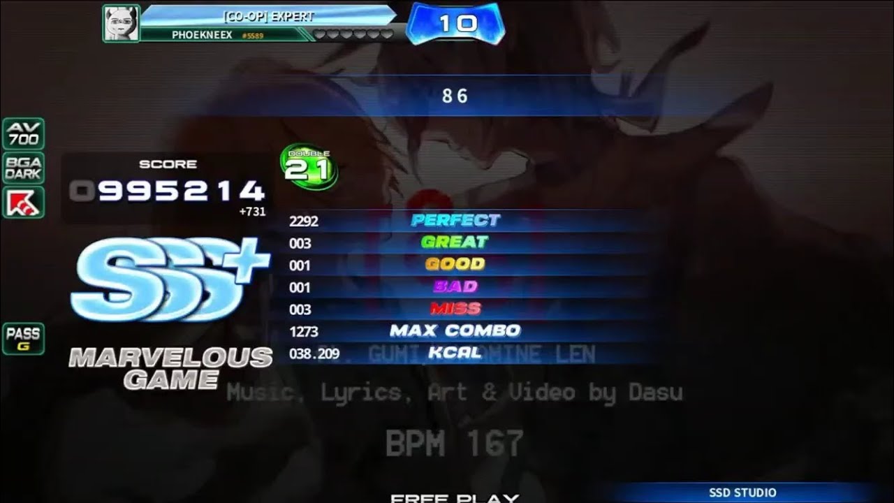 [PIU PHOENIX] 8 6 D21 995.2k MG