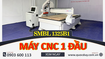 Máy cnc 1 đầu SM 1325B1 không thiếu trong sản xuất gỗ công nghiệp