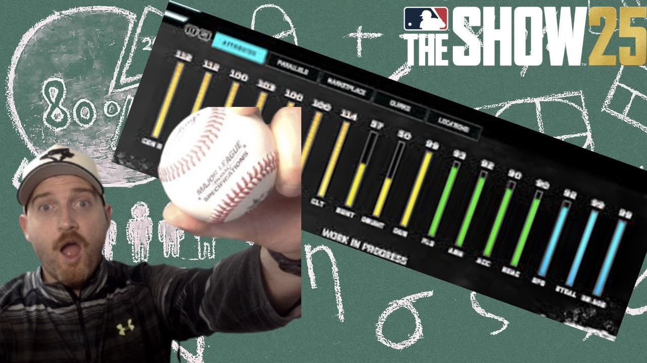 What does each stat affect in MLB the Show 25?