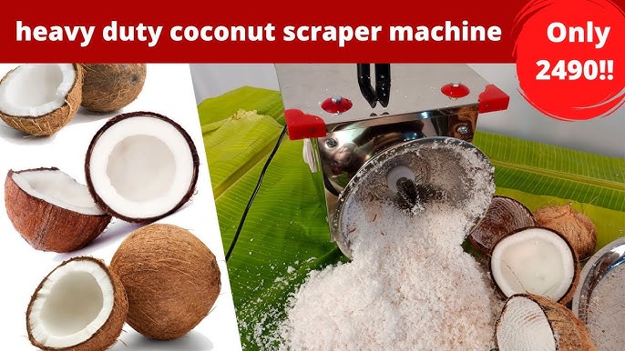 Semi-automated coconut scraper (Adapted from Mock, 1940)