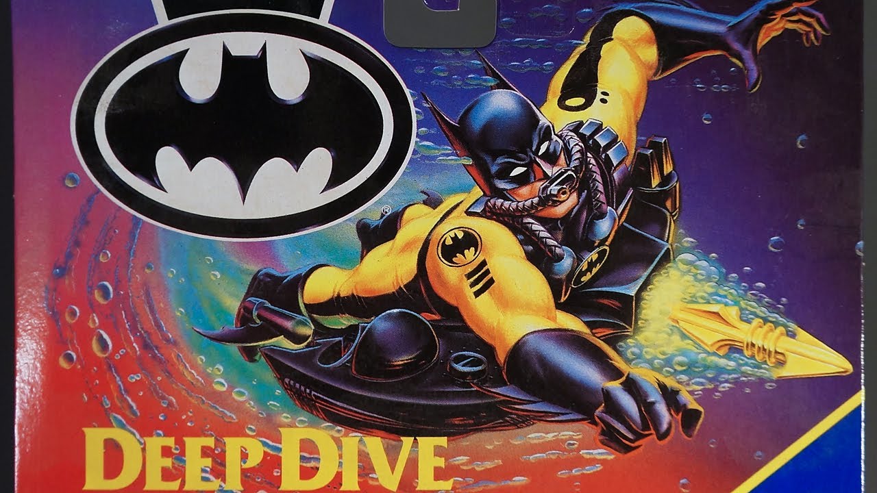 Deep Dive Batman Kenner Dark Knight Collection Returns   Review Wetsuit Figure - YouTube