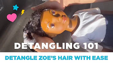 Knot Today: Detangle Your Zoe Doll’s Hair With Ease