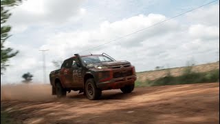 AXCR 2022 LEG1/SS2（203.51km）アジアクロスカントリーラリー チーム 三菱 ラリーアート