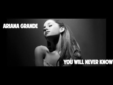Ariana Grande - You Will Never Know **[SONG+LYRIC VIDEO]** HD **BRAND ...