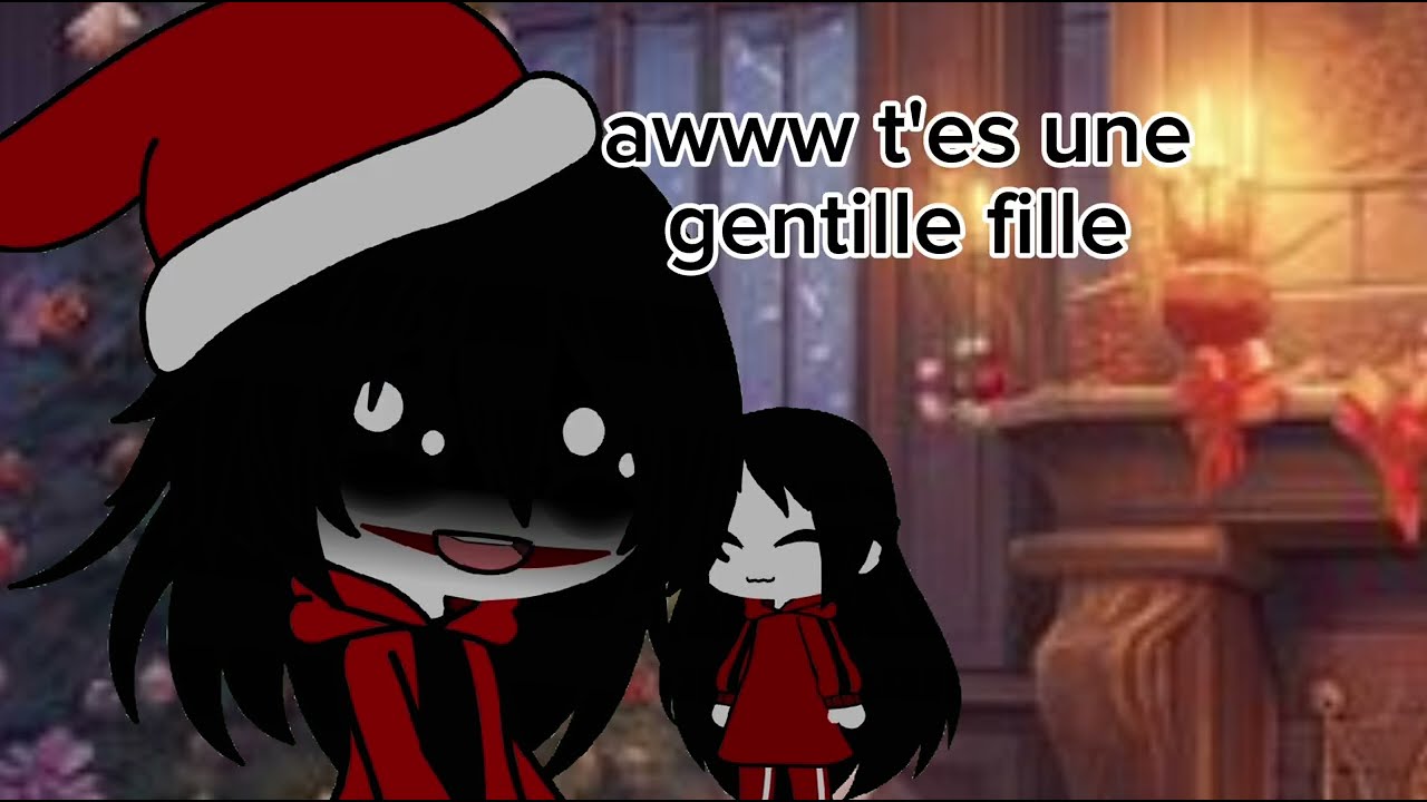 Jeff the killer Santa Claus 🌟✨