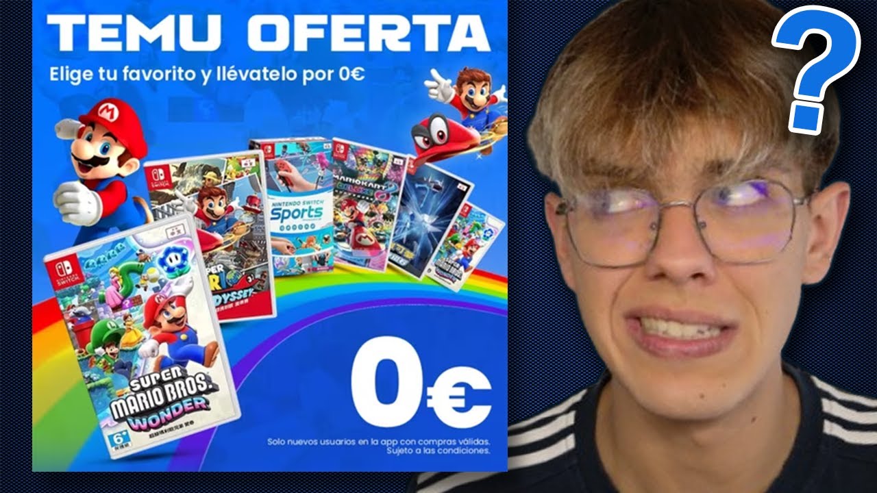COMPRÉ juegos de Nintendo Switch a 0€ en TEMU 🟧 y AliExpress 🟥 ¡¿FUNCIONARÁN?! (esto huele raro...)