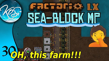 Factorio Seablock 30 - ANNOYING FARM!! | MP with Mathias