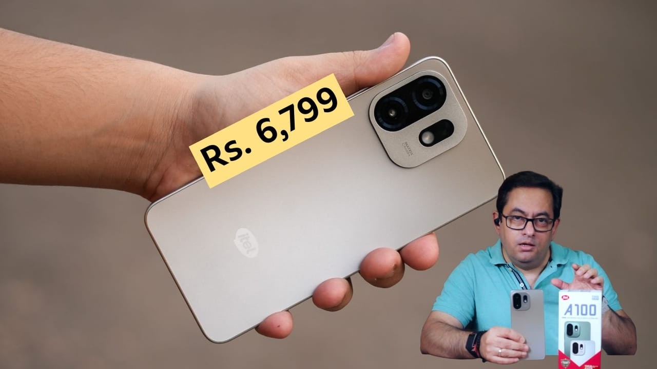 Dropped It… And It Still Works!  Best Phone Under ₹8,000? | itel A100 Review