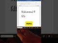 Type ﷺ in Microsoft Word in Seconds! (Hidden Unicode Shortcut)
