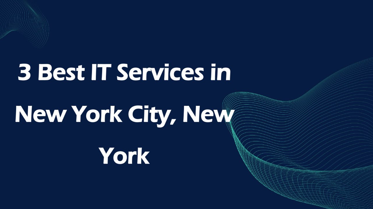 3 лучших ИТ-услуги в Нью-Йорке | Услуги в сфере информационных технологий