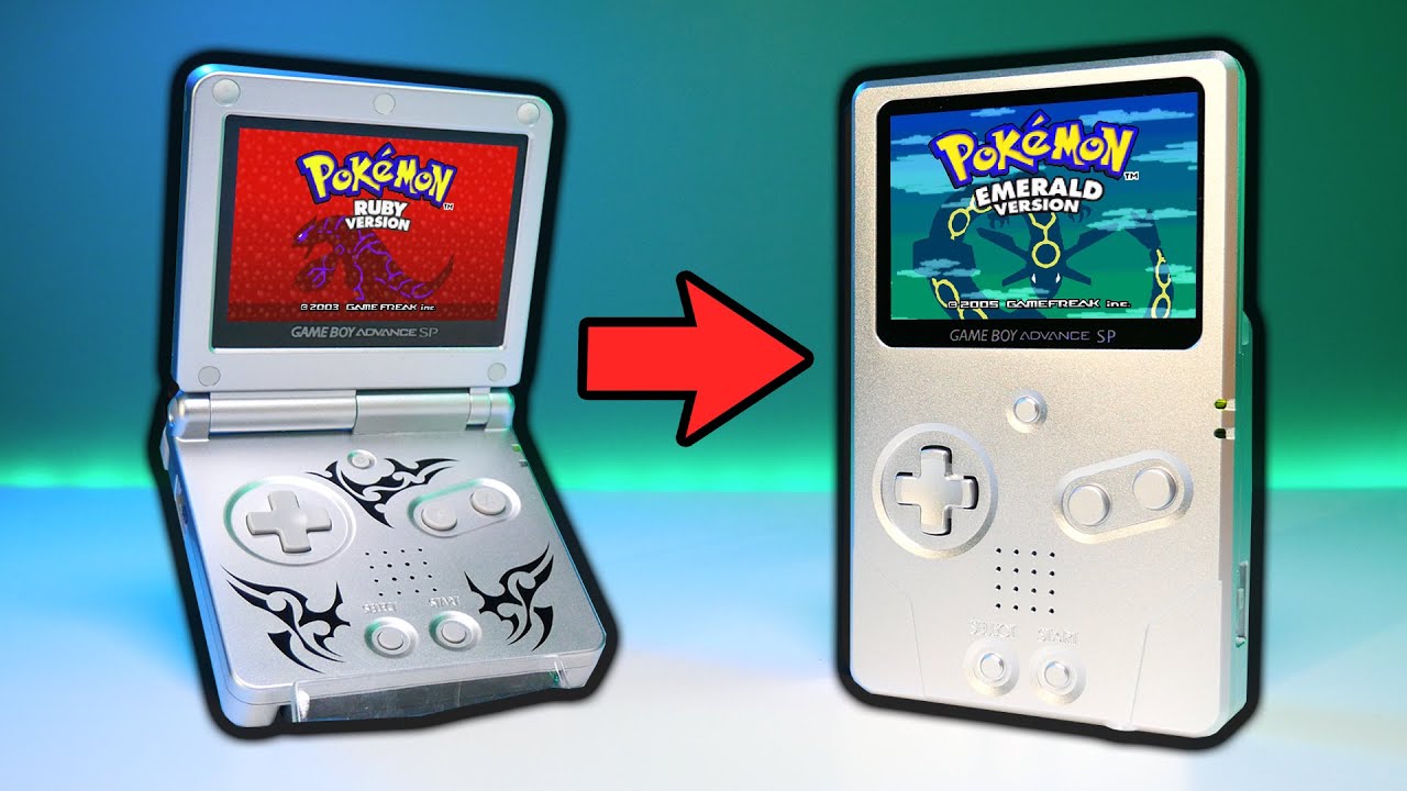 Unboxing The ULTIMATE Metal Gameboy Advance SP Mod 