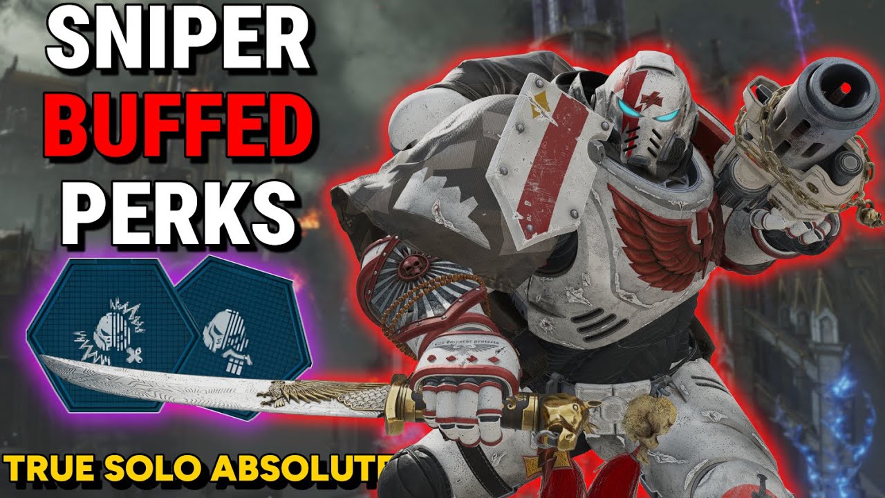 Sniper DESTROYS Foes With Newly BUFFED Perks & Weapons - True Solo Absolute | Space Marine 2