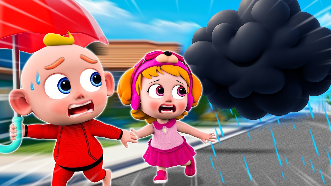 Rain Rain Go Away | Have Fun on Rainy Days | Nursery Rhymes & Kids Songs | Animal PIB MrCars