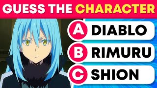 Guess the TENSURA Character 😈 Anime Quiz ✴️ Hard Challenge screenshot 5