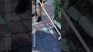 ASMR 🤯 Nikt nie wierzył, że to działa! malowanie kostki brukowej | DOMINIK MALUJE