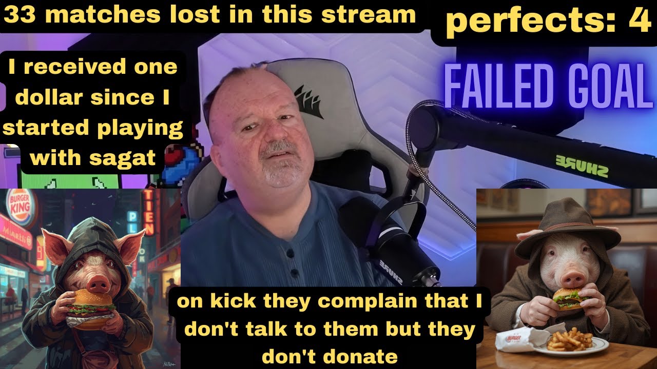 DSP — я получил один доллар с тех пор, как начал играть в SF6 — 33 проигранных матча, 4 идеальных...