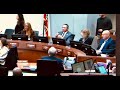 Supv. Mitchell speaks at a Metro Board meeting about the K-line South on Hawthorne Blvd.