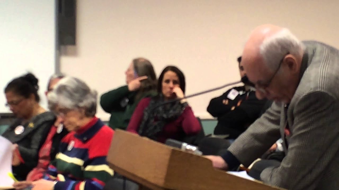 Joe Del Grosso at State Board of Education