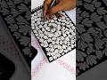 Simple Drawings. zentangle pattern #art #zentanglelegend #drawing #satisfying