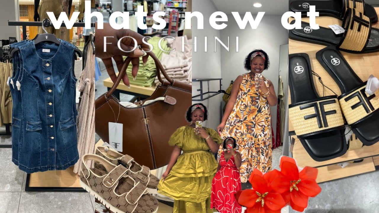 Что нового в Foschini | Модные тенденции лета 2025 года уже в магазине | Бекки Мохлала | Южноафри...