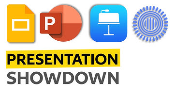 Presentation Showdown: PowerPoint vs. Keynote vs. Slides vs. Prezi