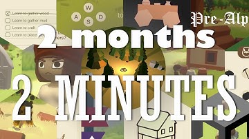 2 Months in 2 Minutes | Indie-Game Mini Devlog