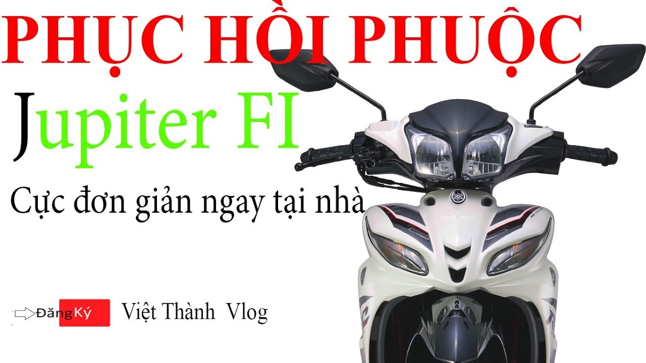 Mẹo hay phục hồi(recovery) phuộc xe Jupiter FI| Việt... - youtube