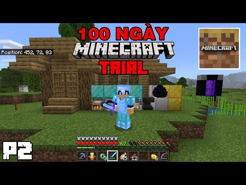 Tóm Tắt 100 Ngày Sinh Tồn | Phần 2 | TRONG MINECRAFT TRIAL..!!