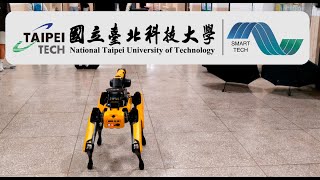 AI應用於機器狗於室內環境中之行人閃避